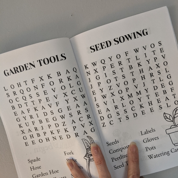 7/$25 Puzzle book for gardeners - Picture 4 of 6